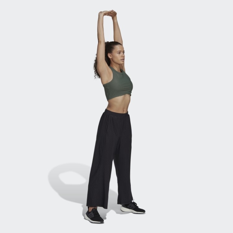 Regata Adidas Yoga Studio Canelada Verde óxido Verde