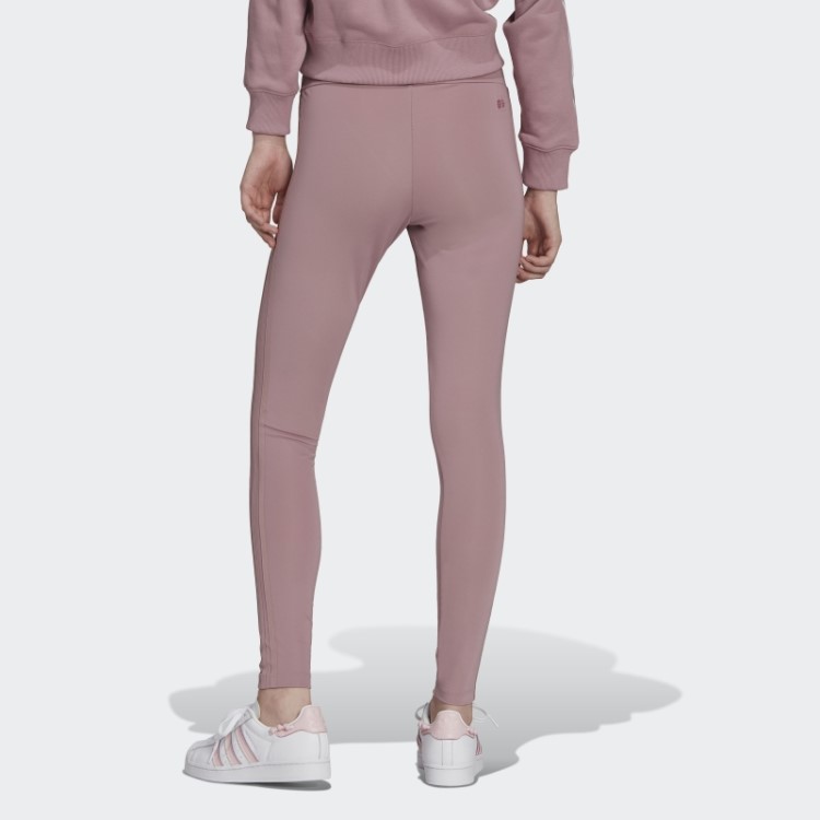 Meia-calça Adidas Malve Adicolor Classics Com As Três Listras Tonais