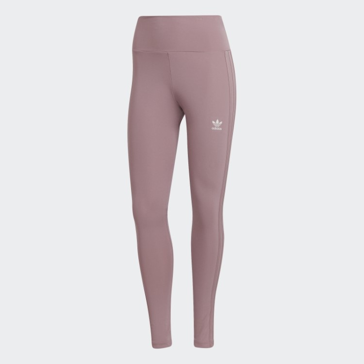 Meia-calça Adidas Malve Adicolor Classics Com As Três Listras Tonais