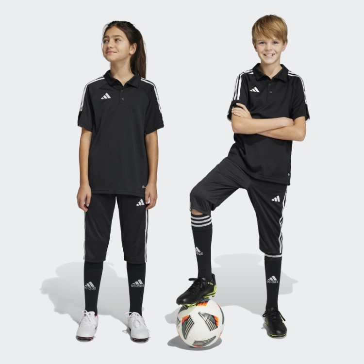 Calça Preta Adidas Tiro 23 League 3/4 Estilosa
