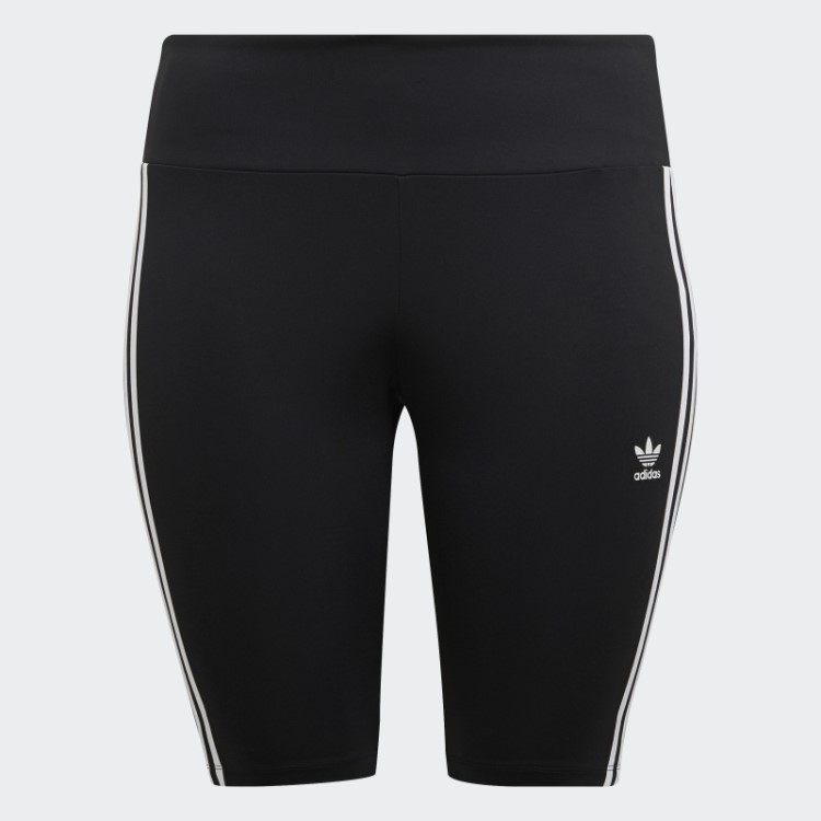 Meia-calça Preta Adidas Adicolor Classics De Cintura Alta Primeblue (tamanho Grande)