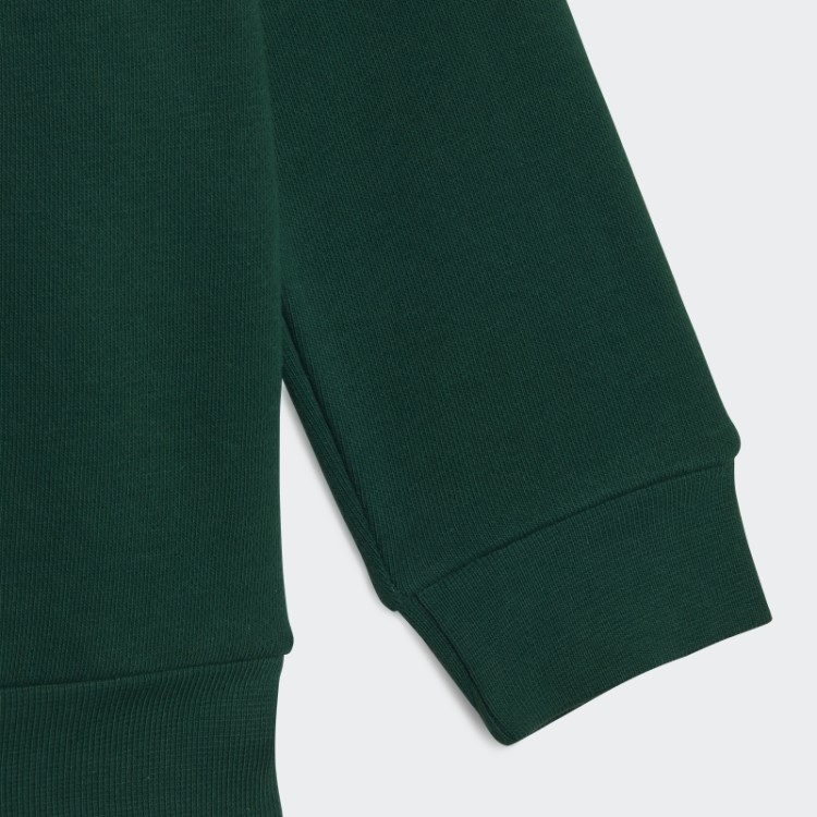 Conjunto Moletom Adicolor Adidas Verde Escuro