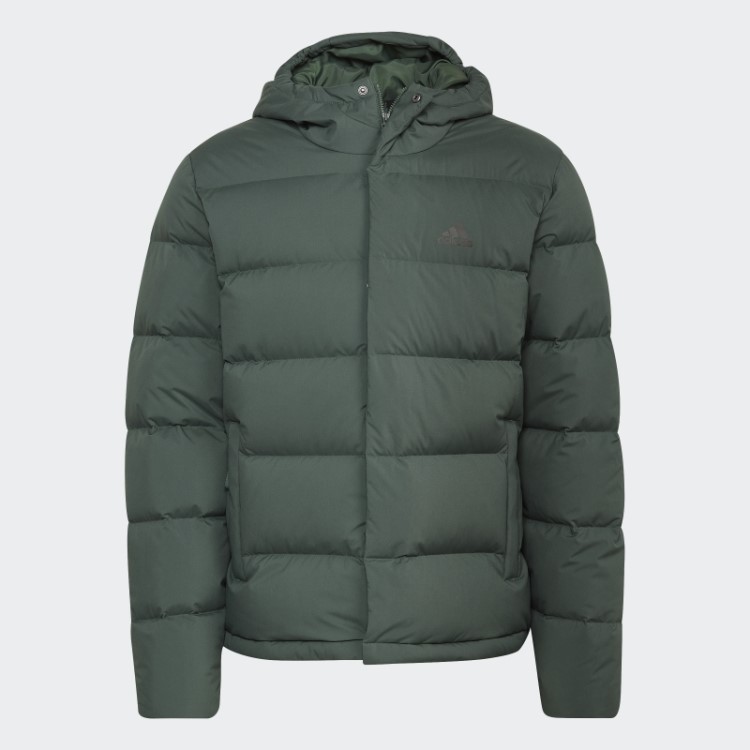 Jaqueta Adidas Green Oxide Helionic Com Capuz