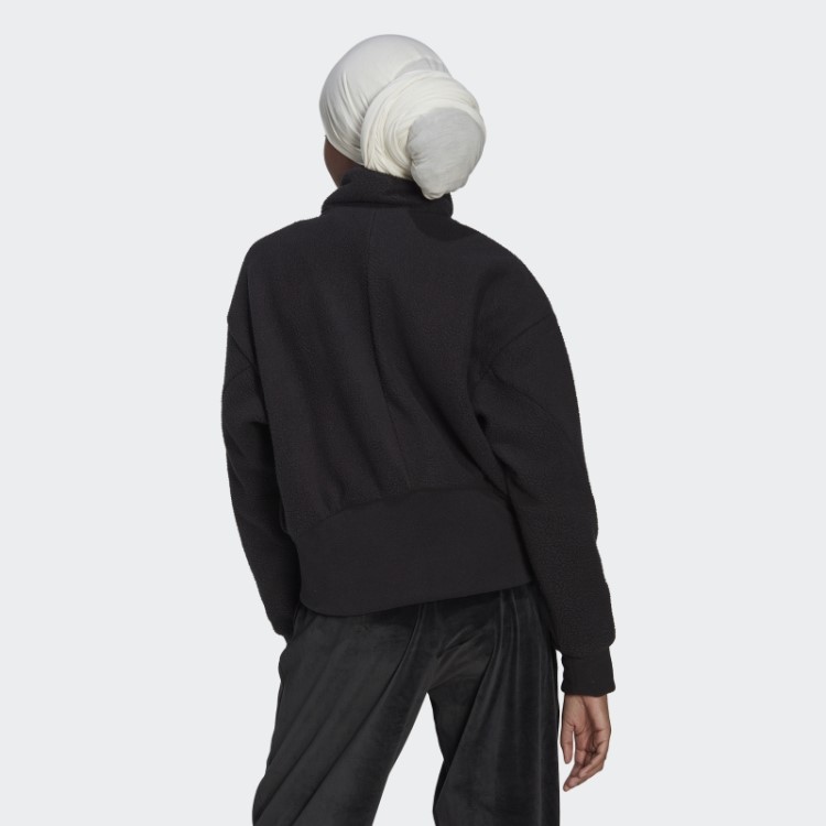 Jaqueta Sherpa Holidayz Preta Adidas