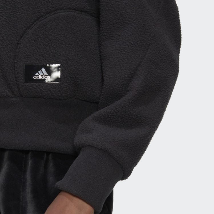 Jaqueta Sherpa Holidayz Preta Adidas