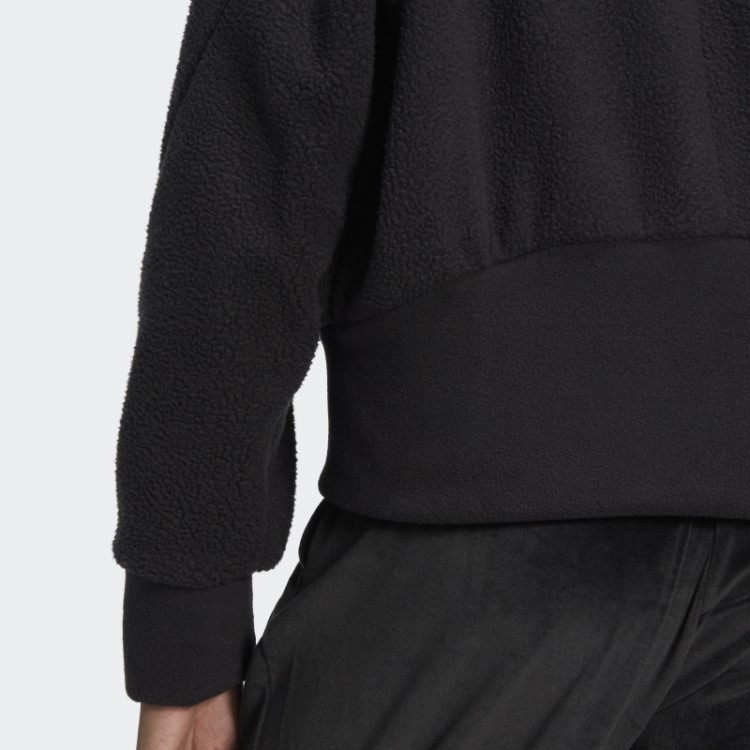Jaqueta Sherpa Holidayz Preta Adidas