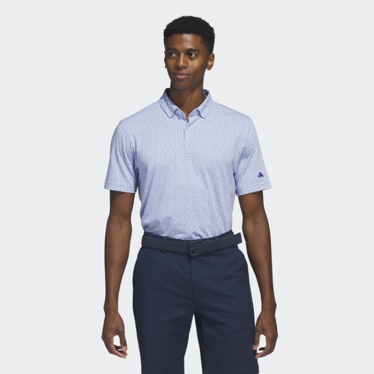 Go-to-print Camisa Pólo De Golfe Azul Dawn Adidas