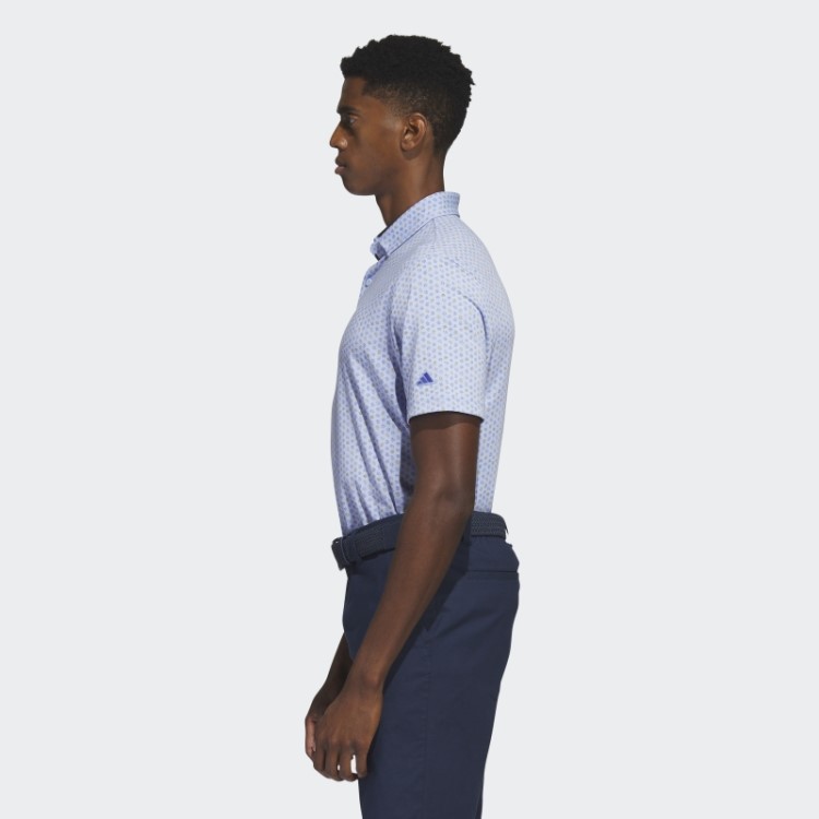 Go-to-print Camisa Pólo De Golfe Azul Dawn Adidas