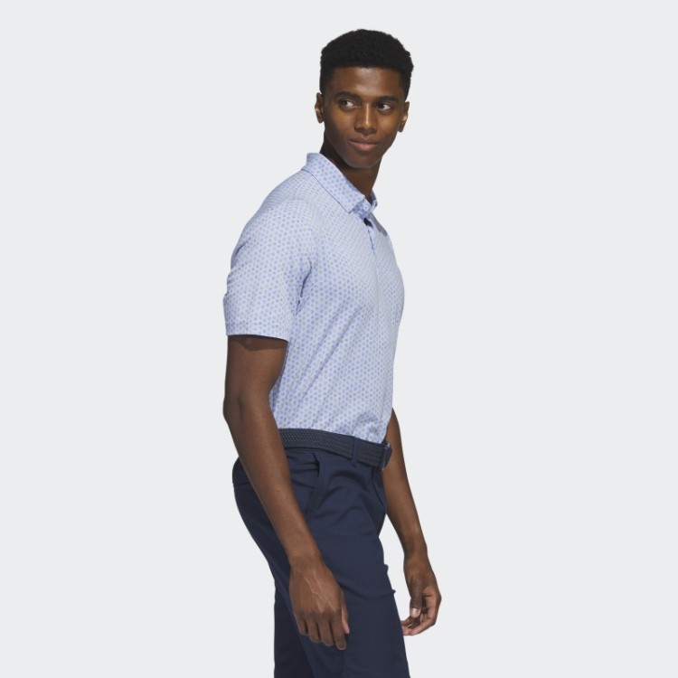 Go-to-print Camisa Pólo De Golfe Azul Dawn Adidas