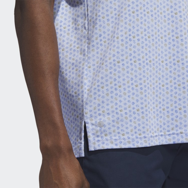 Go-to-print Camisa Pólo De Golfe Azul Dawn Adidas