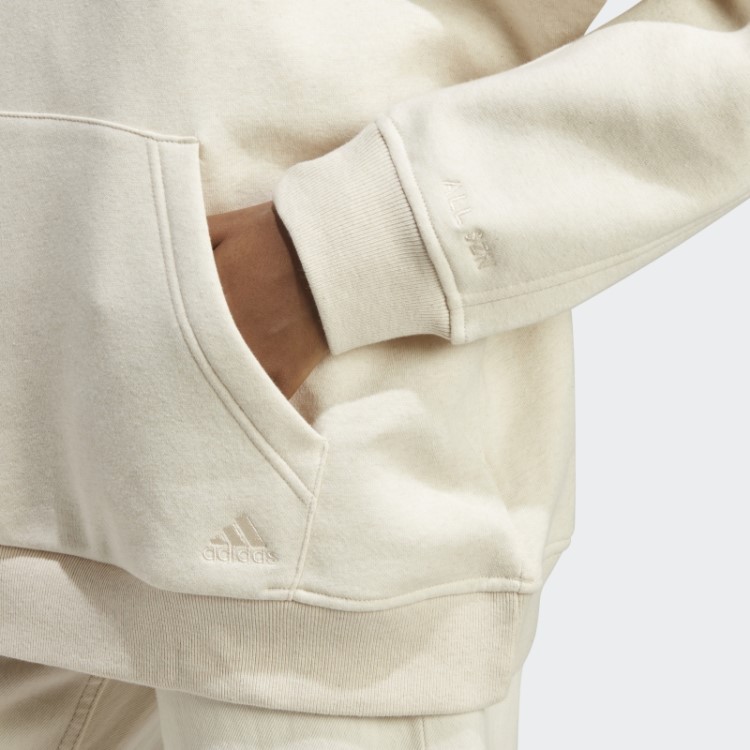 Adidas Ecru Matiz Mel All Szn Moletom Namorado De Lã