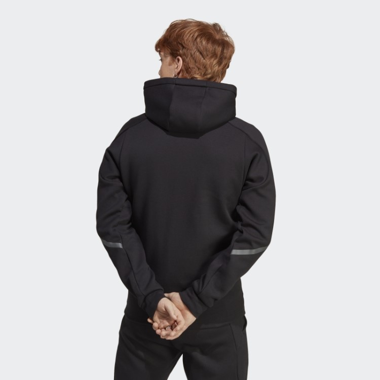 Moletom Com Capuz Preto Adidas Projetado Para Gameday