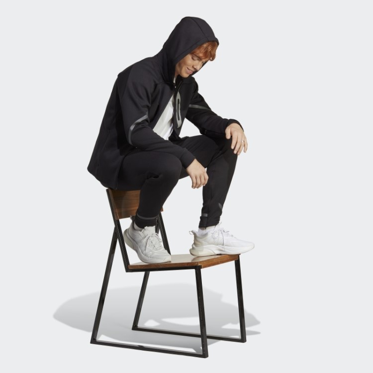 Moletom Com Capuz Preto Adidas Projetado Para Gameday