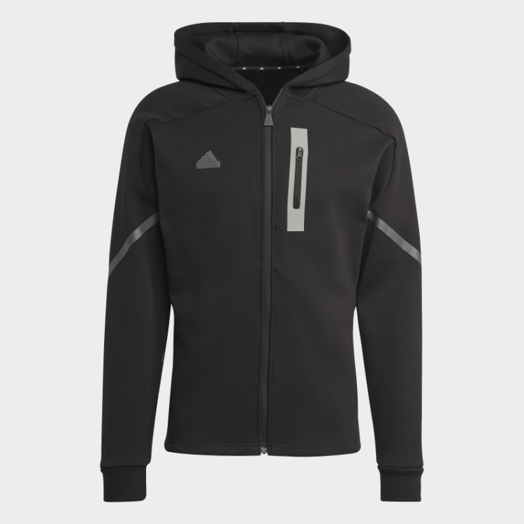 Moletom Com Capuz Preto Adidas Projetado Para Gameday