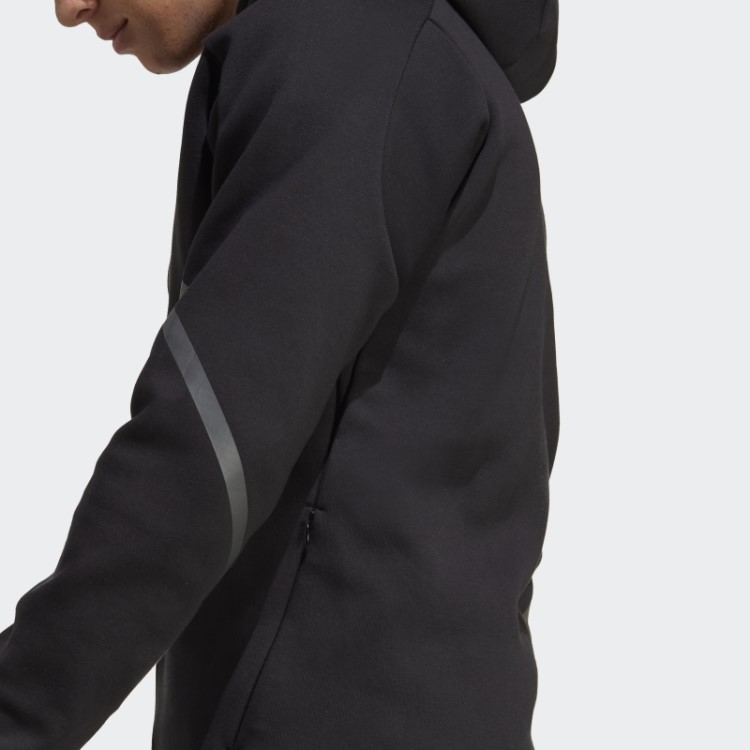 Moletom Com Capuz Preto Adidas Projetado Para Gameday