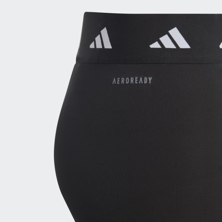Meia-calça Aeroready Techfit Cintura Alta 7/8 Adidas Preta