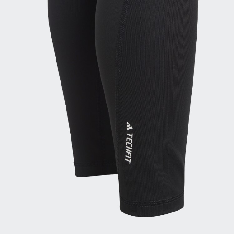 Meia-calça Aeroready Techfit Cintura Alta 7/8 Adidas Preta