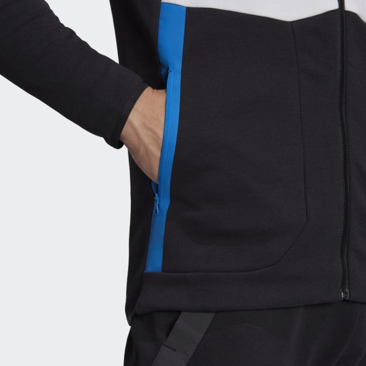 Projetado Para Gameday Jaqueta Com Zíper Completo Branco Adidas
