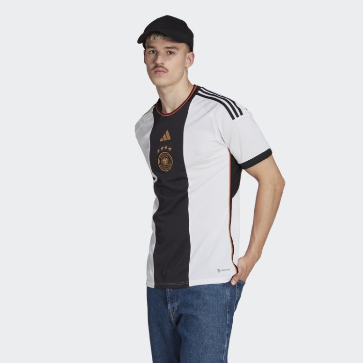 Camisa Branca Adidas 22 Da Alemanha