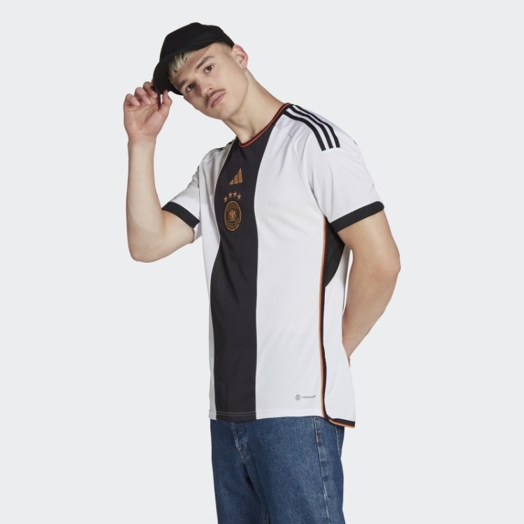 Camisa Branca Adidas 22 Da Alemanha