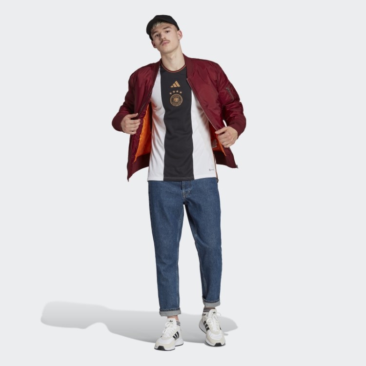 Camisa Branca Adidas 22 Da Alemanha