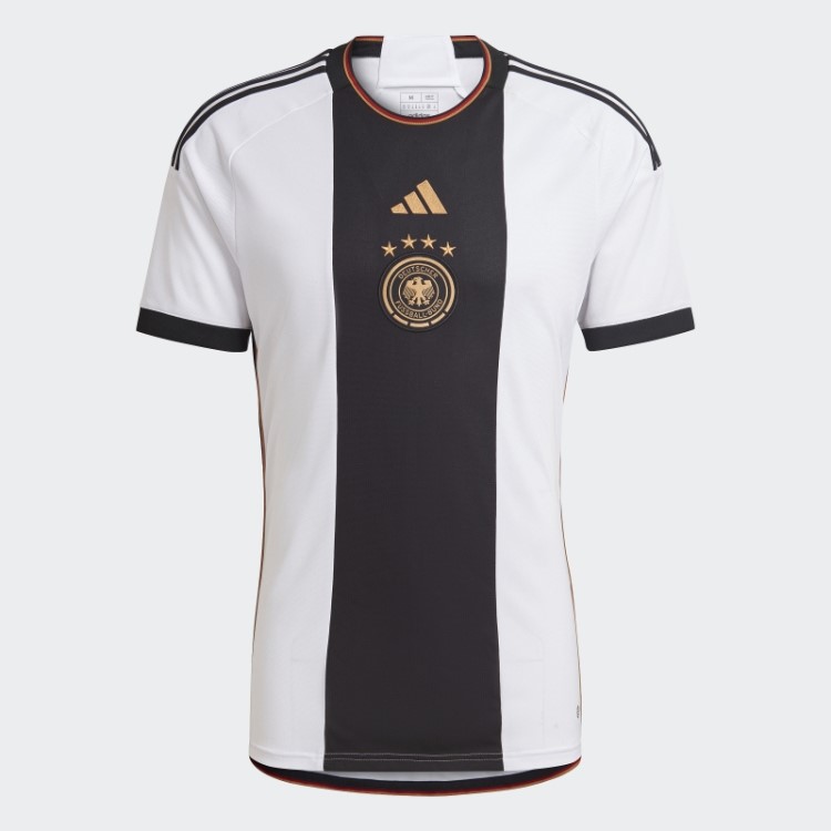 Alemanha 22 Home Jersey Branco Adidas Fashion