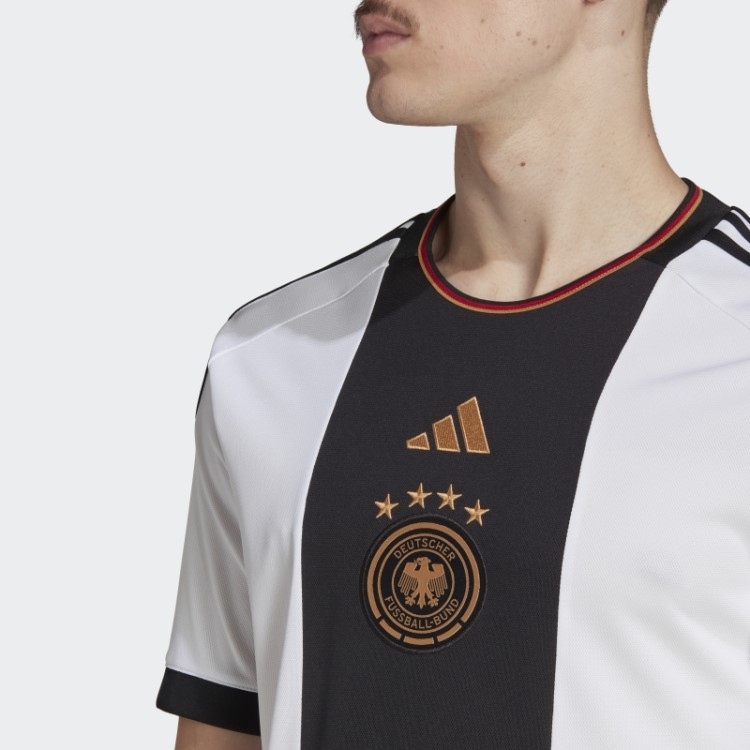 Alemanha 22 Home Jersey Branco Adidas Fashion