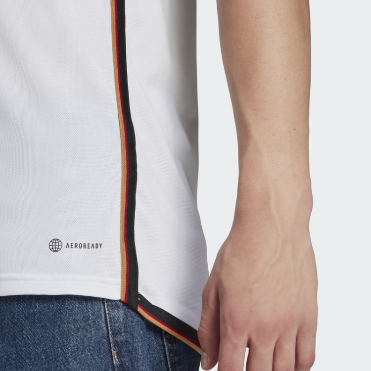 Alemanha 22 Home Jersey Branco Adidas Fashion