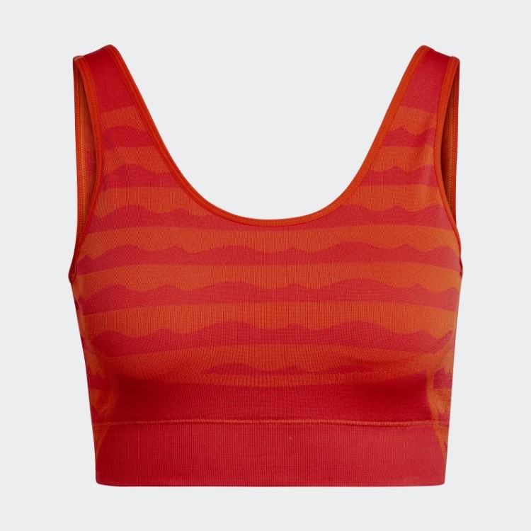 Sutiã Aeroknit Adidas Marimekko Light-support Laranja