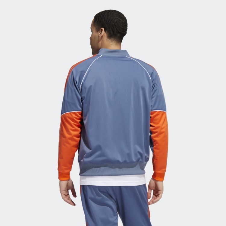 Jaqueta De Trilha Sst De Tricô De Aço Adidas