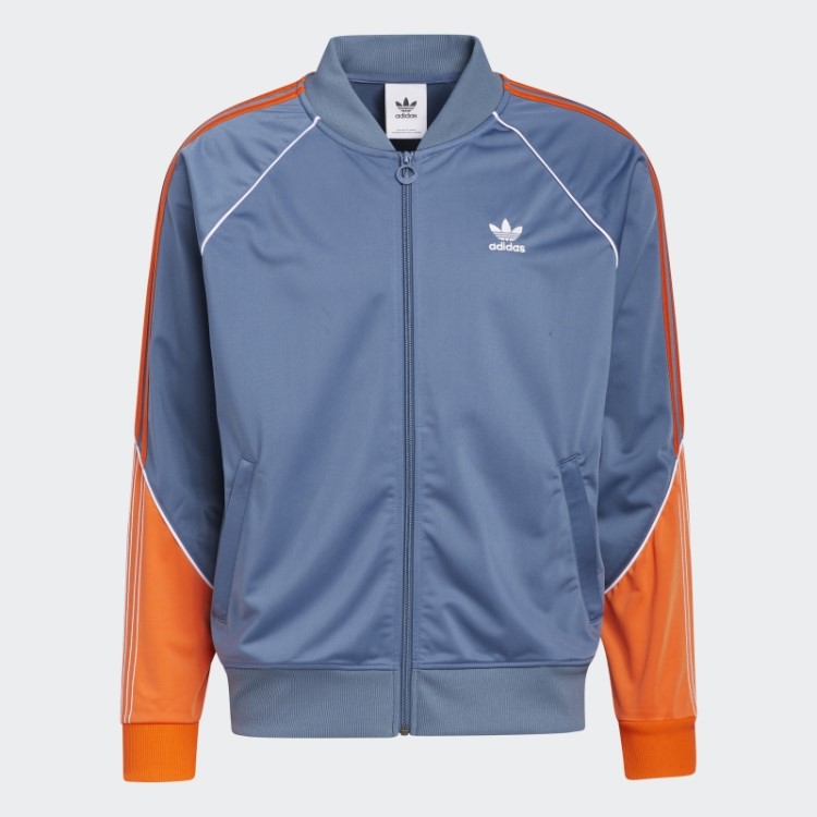 Jaqueta De Trilha Sst De Tricô De Aço Adidas