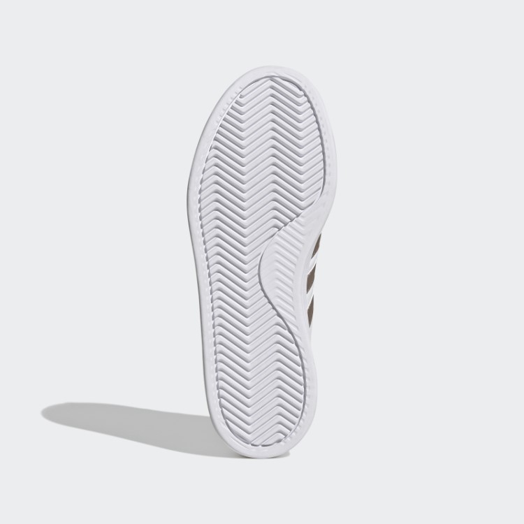 Adidas Grand Court Cloudfoam Estilo De Vida Court Comfort Shoes Platinum Metallic