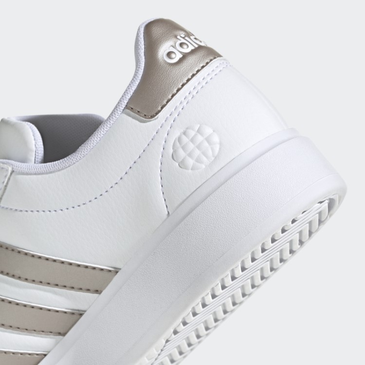 Adidas Grand Court Cloudfoam Estilo De Vida Court Comfort Shoes Platinum Metallic