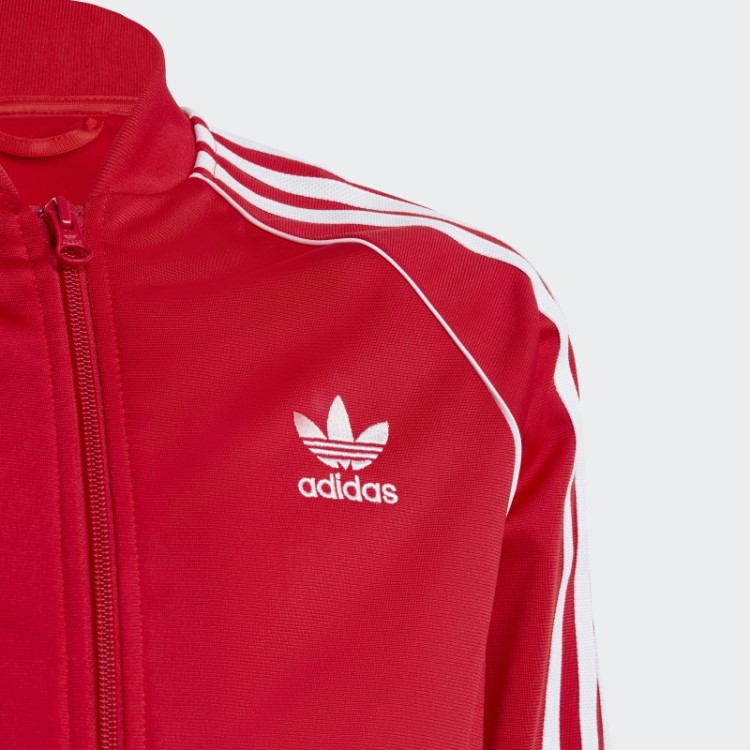 Top De Corrida Adicolor Sst Adidas Escarlate