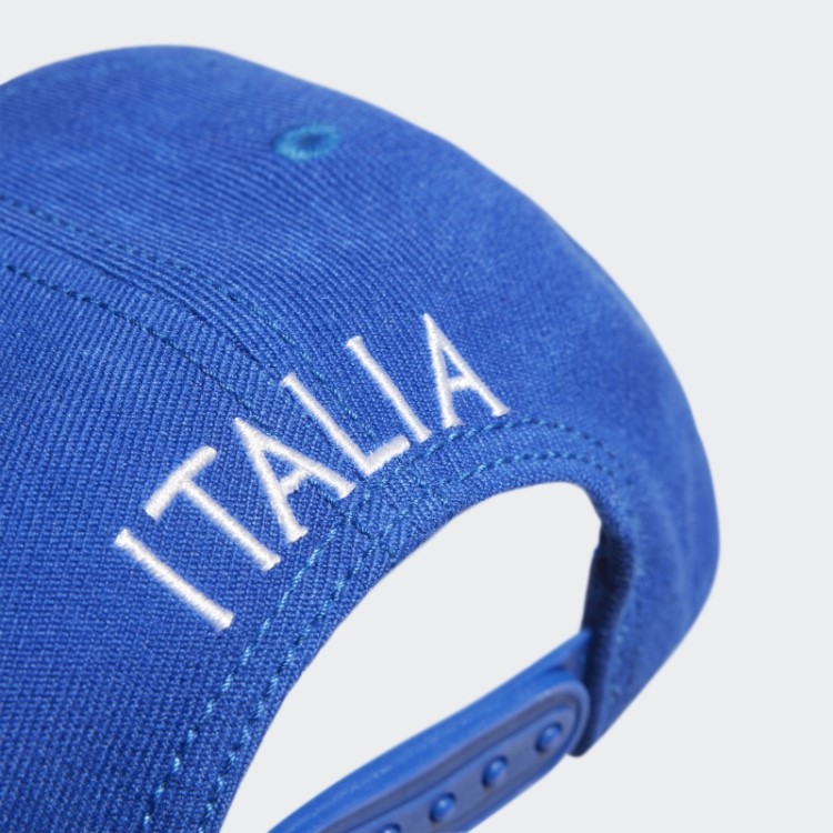 Boné Snapback Futebol Italiano Azul Adidas