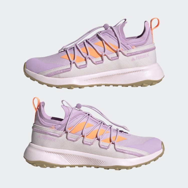 Sapatos De Viagem De Lona Terrex Voyager 21 Lilás Adidas