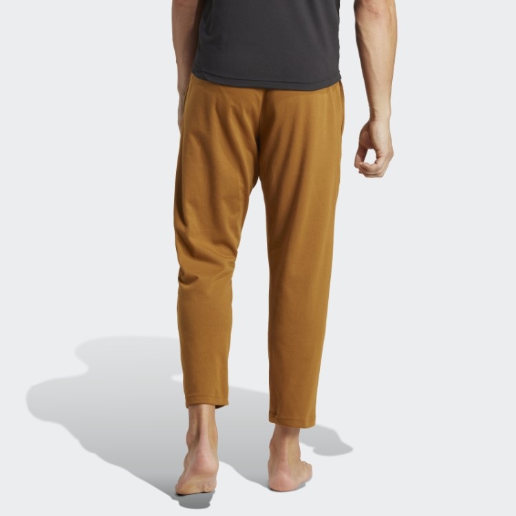 Calça De Treinamento Base De Ioga Adidas Bronze