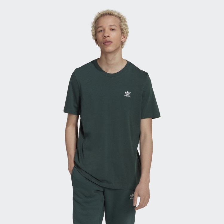 Camiseta Verde Mineral Adicolor Essentials Trefoil Adidas