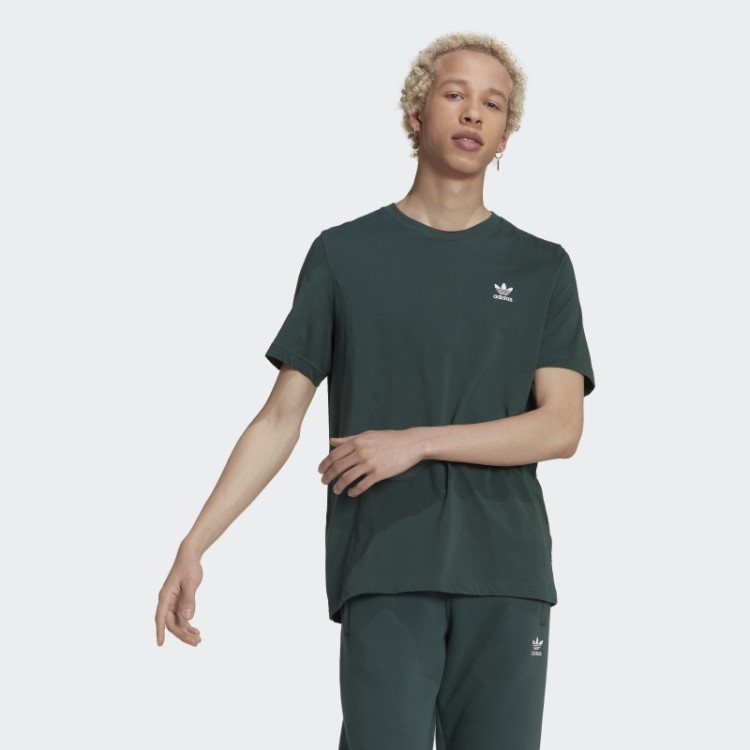 Camiseta Verde Mineral Adicolor Essentials Trefoil Adidas