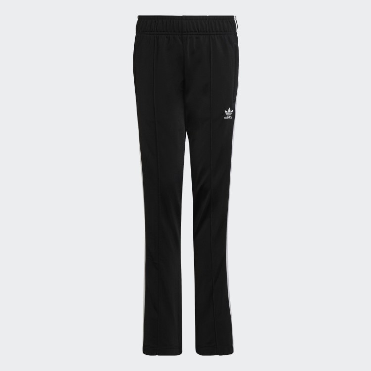 Calça Flare 3 Listras Preta Adidas