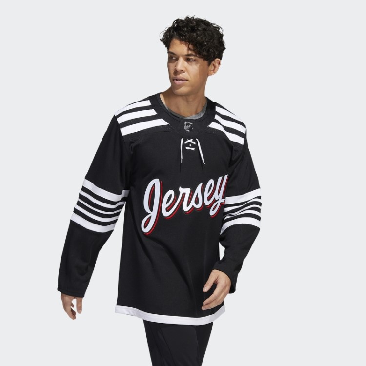 Adidas Devils Away Autêntico Jersey Preto