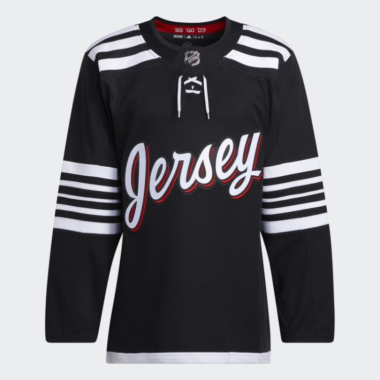 Adidas Devils Away Autêntico Jersey Preto