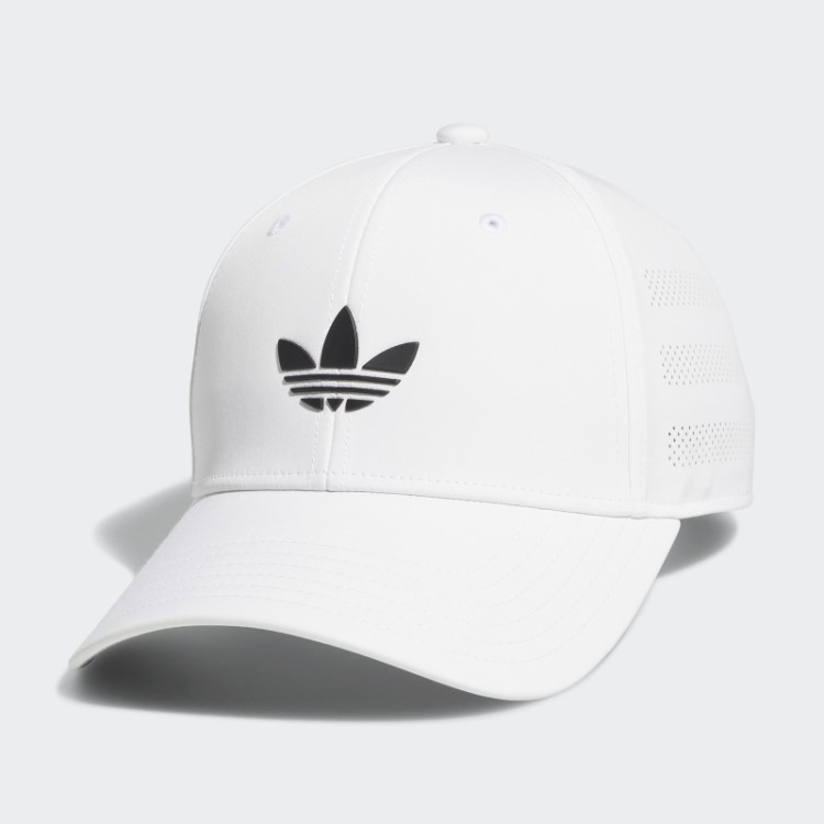 Boné Infantil Adidas Beacon Snapback Branco