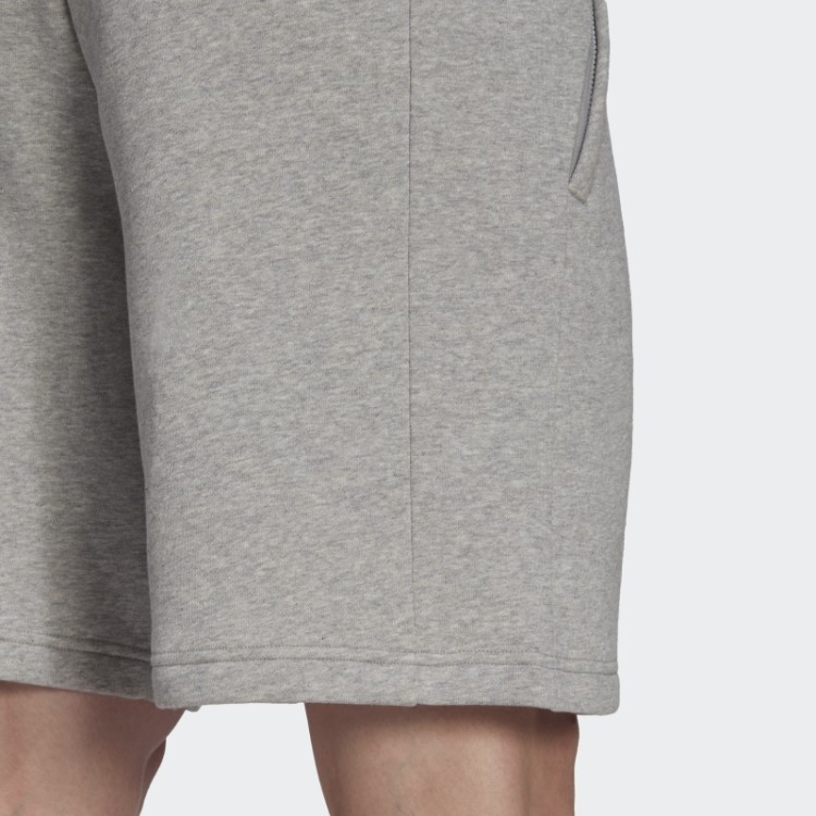 Escudo De Lã Reciclada De Estádio Cinza Médio De Shorts Esportivos Adidas