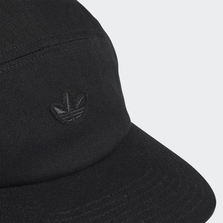 Boné Preto Adicolor Com Cinco Painéis Adidas