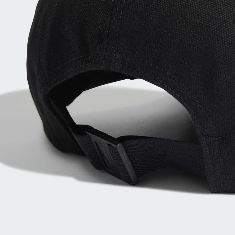 Boné Preto Adicolor Com Cinco Painéis Adidas