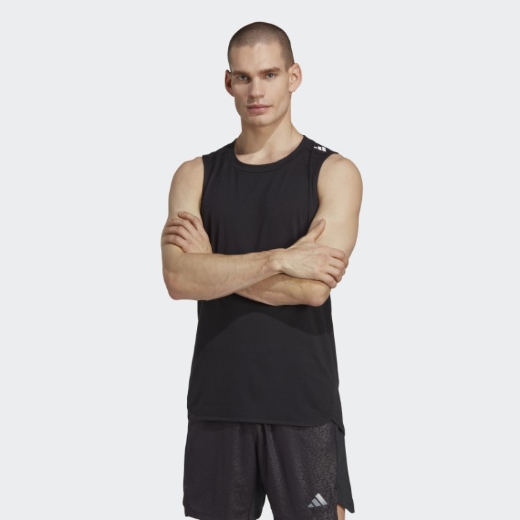 Regata Adidas Projetada Para Treinar Treino Preto