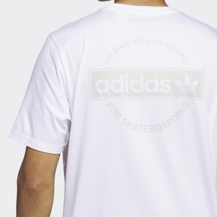 Camiseta Branca Adidas 4.0 Circle