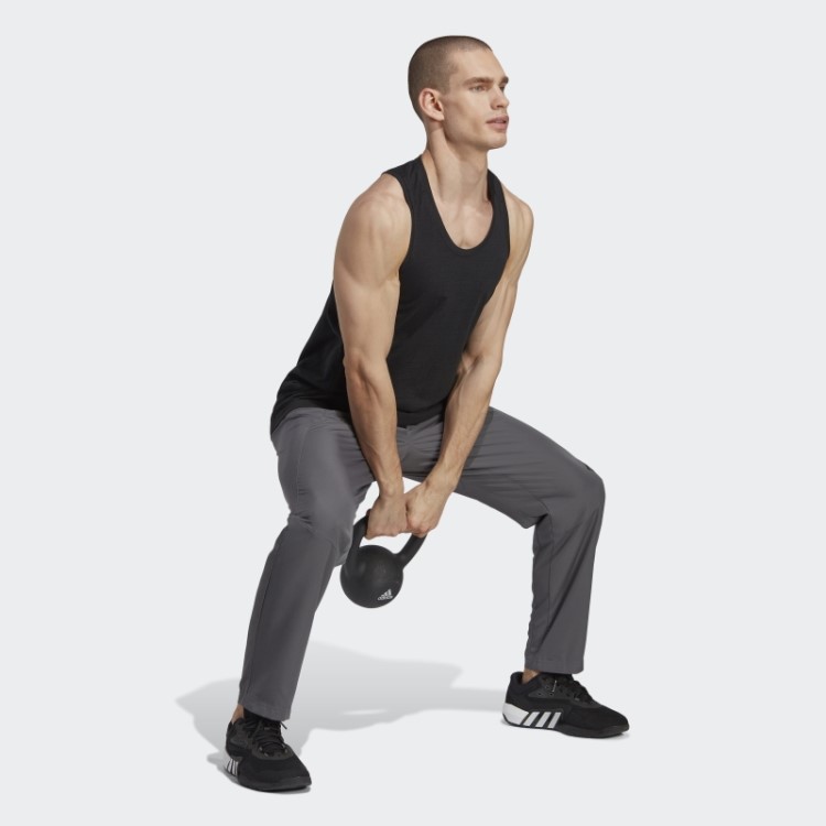 Calça Aeroready Projetada Para Treinamento De Movimento Cinza Adidas