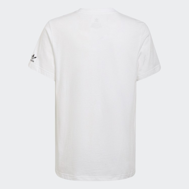 Camiseta Estampada Branca Adidas